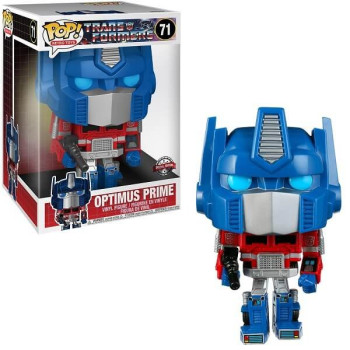Funko POP Retro Toys Transformers - Optimus Prime Jumbo 10" 71 Vinyl Figure Special Edition