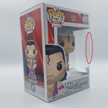 Funko POP WWE - Razor Ramon 47 Vinyl Figure Damaged Box 