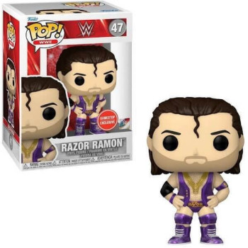 Funko POP WWE - Razor Ramon 47 Vinyl Figure GameStop Exclusive
