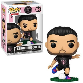 Funko Pop MLS Inter Miami CF - Sergio Busquets 04 Vinyl Figure
