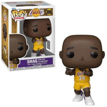 Funko POP Basketball L.A. Lakers - Shaq (2000 WCF Celebration) 208 Vinyl Figure