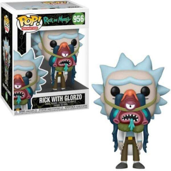 Funko POP Animation Rick and Morty - Rick with Glorzo 956 Vinyl Figure