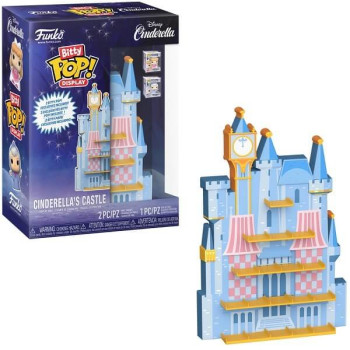 Funko Bitty POP! Display Cinderella - Cinderella's Castle Display Shelf με Δύο Exclusive Bitty POP Vinyl Figures