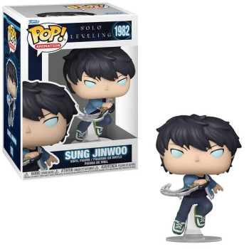 Funko POP Animation Solo Leveling - Sung Jinwoo 1982 Vinyl Figure 