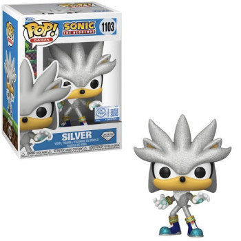 Funko POP Games Sonic the Hedgehog - Silver Diamond 1103 Vinyl Figure Special Edition 