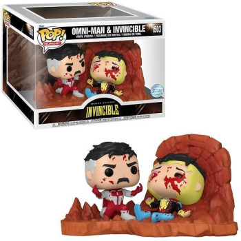 Funko POP Moment Television Invincible - Omni-Man & Invincible 1503 Vinyl Figure Special Edition