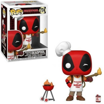 Funko POP Marvel Deadpool - Backyard Griller Deadpool 774 Bobble-Head