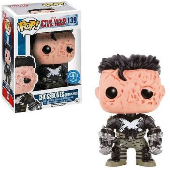 Funko POP Movies Captain America Civil War - Crossbones (Unmasked) 139 Bobble-Head Underground Toys Exclusive