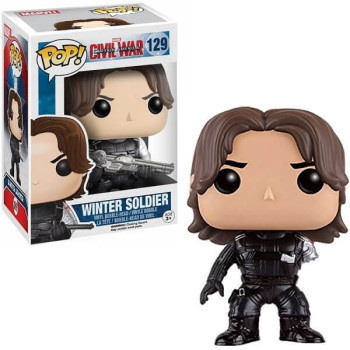 Funko POP Movies Captain America Civil War - Winter Soldier 168 Bobble-Head