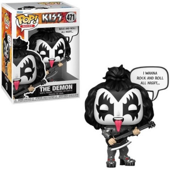 Funko POP Rocks Kiss - The Demon 471 Vinyl Figure