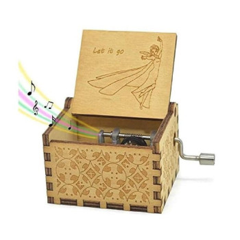 Ξύλινο Μουσικό Κουτί Frozen