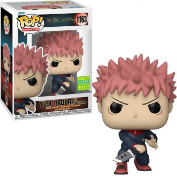 Funko POP Animation Jujutsu Kaisen - Yuji Itadori with Slaughter Demon 1163 Vinyl Figure 2022 Summer Convention Exclusive