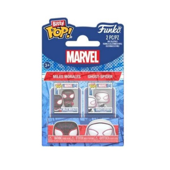 Funko Bitty POP Marvel - Miles Morales & Ghost-Spider 2-pack Vinyl Figure