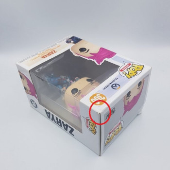 Funko POP Games Overwatch - Zarya 306 Vinyl Figure Damaged Box 