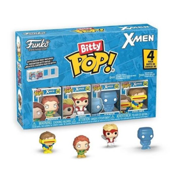 Funko Bitty POP! X-Men - Phoenix, Angel, Iceman, Cyclops 4-Pack Vinyl Figures