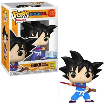 Funko POP Animation Dragon Ball - Goku with Nyoibo GitD 1922 Vinyl Figure Special Edition