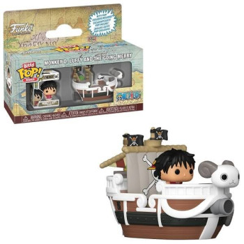 Funko Bitty POP Rides One Piece - Monkey D. Luffy and the Going Merry Vinyl Figure