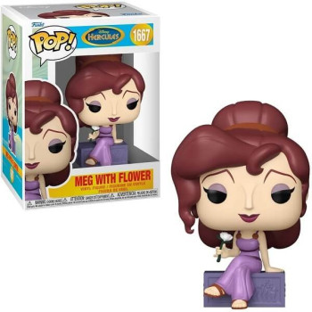 Funko POP Disney’s Hercules - Meg with Flower 1667 Vinyl Figure