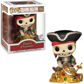 Funko POP Movies Pirates of the Caribbean - Treasure Skeleton 783 Vinyl Figure Disney Parks Exclusive