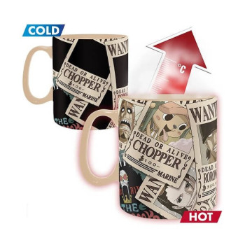 ABYstyle Θερμοκεραμική Κούπα One Piece Wanted Κεραμική 460ml Πολύχρωμη