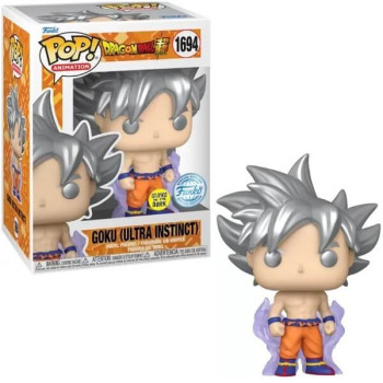 Funko POP Dragon Ball Super - Goku (Ultra Instinct) Gitd 1694 Vinyl Figure Special Edition