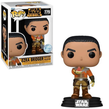 Funko POP Star Wars Rebels - Ezra Bridger with Sith Holocron 779 Bobble-Head Special Edition Exclusive