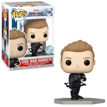 Funko POP Movies Captain America Civil War - Civil War: Hawkeye 1144 Bobble-Head Special Edition Exclusive