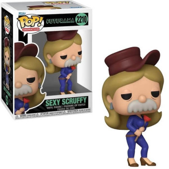 Funko POP Animation Futurama - Sexy Scruffy 2210 Vinyl Figure