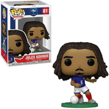 Funko Pop Football France FF - Jules Kounde 81 Vinyl Figure
