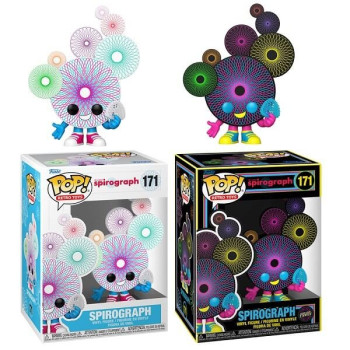 Funko POP Bundle of 2 Retro Toys The Original Spirograph - Spirograph & Chase 171 Vinyl Figures