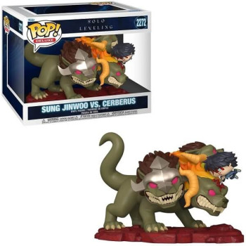 Funko POP Deluxe Solo Leveling - Sung Jinwoo vs. Cerberus 2272 Vinyl Figure