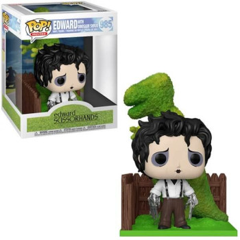 Funko POP Movies Edward Scissorhands - Edward with Dinosaur Shrub 985 Vinyl Figure