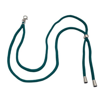 Λουράκι Λαιμού Lanyard για Κινητό με Μεταλλικό Γάντζο 75cm - Πετρόλ
