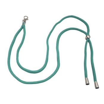 Λουράκι Λαιμού Lanyard για Κινητό με Μεταλλικό Γάντζο 75cm - Μέντα