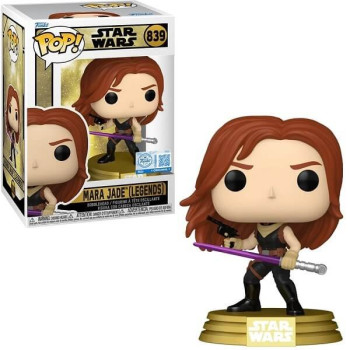 Funko POP Movies Star Wars - Mara Jade (Legends) 839 Bobble-Head Special Edition Exclusive