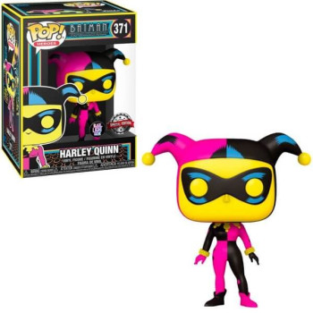Funko Heroes Batman The Animated Series - Harley Quinn Blacklight 371 Vinyl Figure