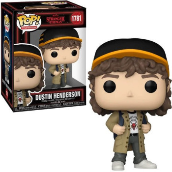Funko POP Television Stranger Things - Dustin Henderson 1781 Vinyl Figure