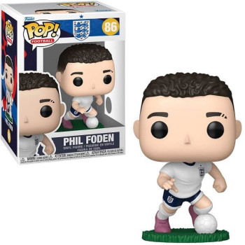 Funko Pop Football England National Team - Phil Foden 86 Vinyl Figure 