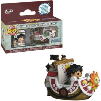 Funko Bitty POP Rides One Piece - Monkey D. Luffy and Thousand Sunny Vinyl Figure