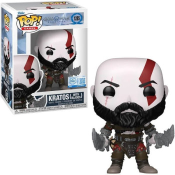 Funko POP Games God of War Ragnarok - Kratos with Βlades 1285 Vinyl Figure Special Edition Exclusive