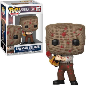 Funko POP Games Resident Evil - Chainsaw Villager 1292 Vinyl Figure