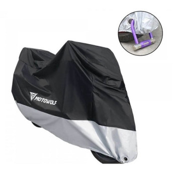 190T Κουκούλα Μηχανής Με Λάστιχο Και Ιμάντα L 220x95x110