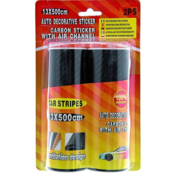 Διακοσμητική Αυτοκόλλητη Ταινία 4D CARBON - 3 Ρολλά 7Χ500cm