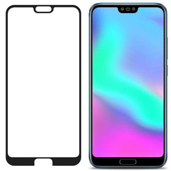 Tempered Glass Full Glue 9H για Huawei Honor 10 Black