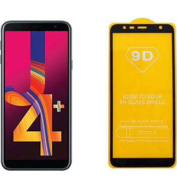 Tempered Glass Full Glue 9H για Samsung J4 PLUS