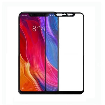 Tempered Glass Full Glue 9H για Xiaomi MI 8 Black