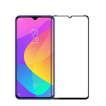 Tempered Glass Full Glue 9H για Xiaomi MI 9 Black