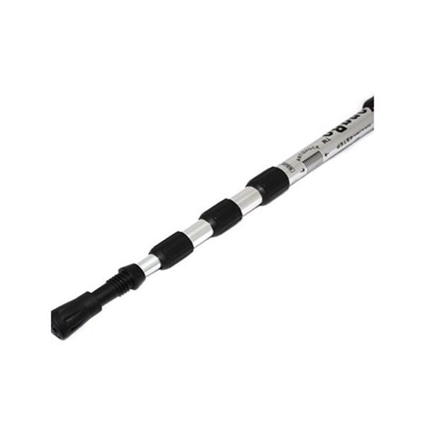 Τηλεσκοπικό Μπαστούνι - Μπατόν με Φακό & Πυξίδα - για Πεζοπόρους - Μπλε