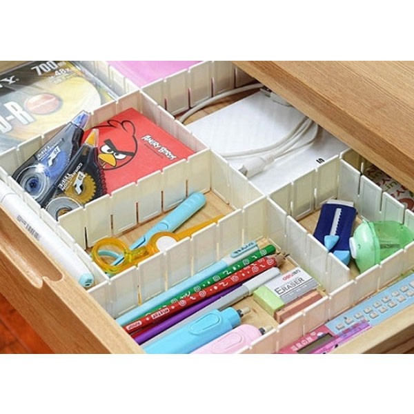 Έξυπνα Διαχωριστικά Συρταριών - Drawer Dividers 50x12εκ - 3 τεμάχια