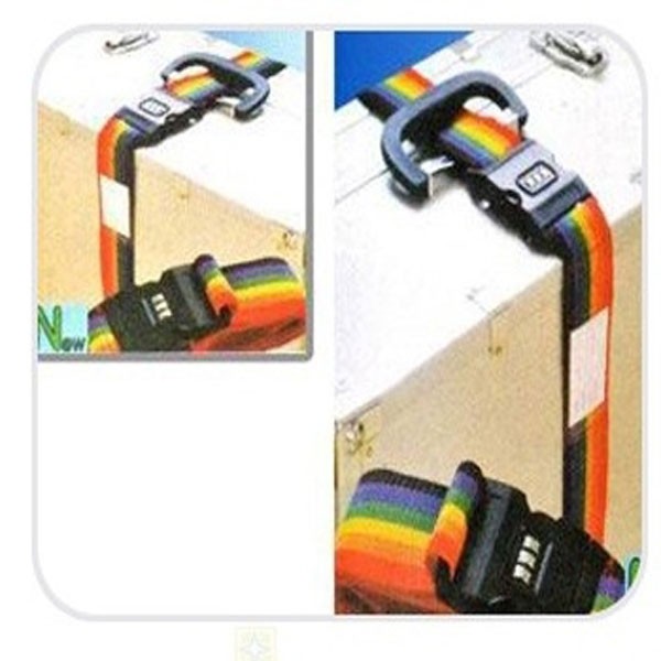 Ιμάντας Βαλίτσας - Αποσκευών με Κλειδαριά, Συνδυασμό & Τριψήφιο Κωδικό